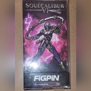 FiGPiN Soul Calibur VI - Ivy Valentine #52  Pin New In Box
